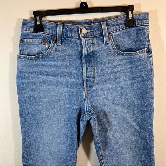 Levi’s Women’s 501 High Rise Straight Leg Jeans 28x30 - Picture 2 of 11